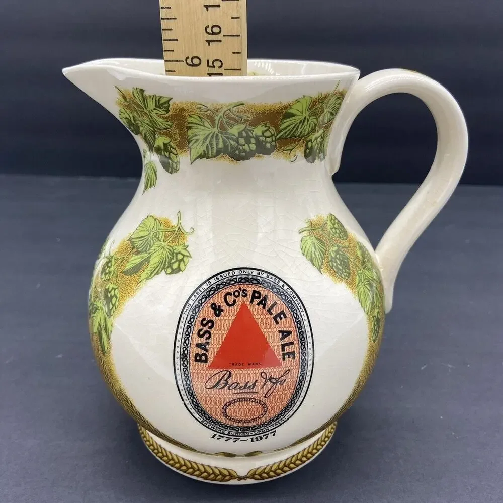 VTG Wade Bass Brewery Water Jug 1777-1977 (200th) Anniversary Commemorative Jug